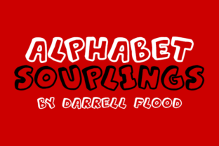 Alphabet Souplings: A Fun, Lighthearted Font for Crafters