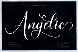 Angelic Font: Elevating Editorial Design with Modern Script