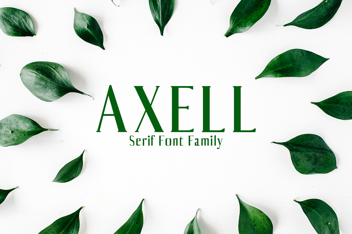 Axell Font: Modern Serif Typography for Editorial Design