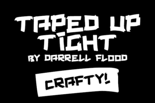Bring Your Designs to Life with Taped Up Tight Font