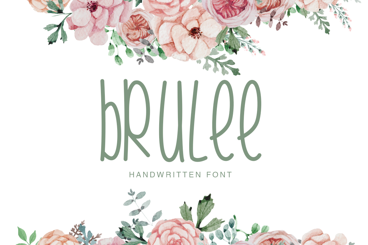 Brulee: A Fun and Stylish Font for Creative Makers