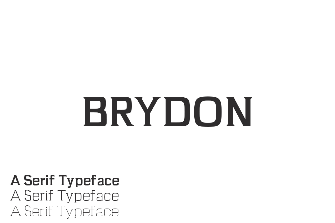 Brydon Font: A Modern Serif for Bold Design