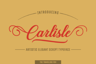 Carlisle Font Review: Elegant Script for Makers