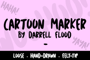 Cartoon Marker Font for Engaging Editorial Design