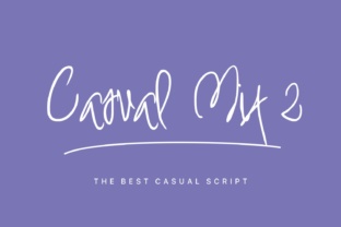 Casual Mix 2 Font: Elevating Campaign Visuals