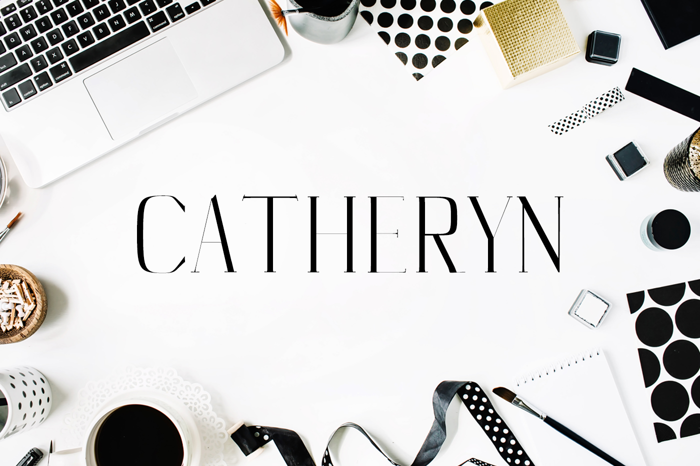 Catheryn Font Review: A Modern Serif for Editorial Branding