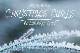 Christmas Curls Font for Holiday Branding