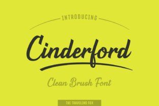 Cinderford Font: Bold Script for Small Business Branding