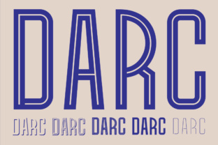 Darc Font: Retro French Style for Handmade Labels