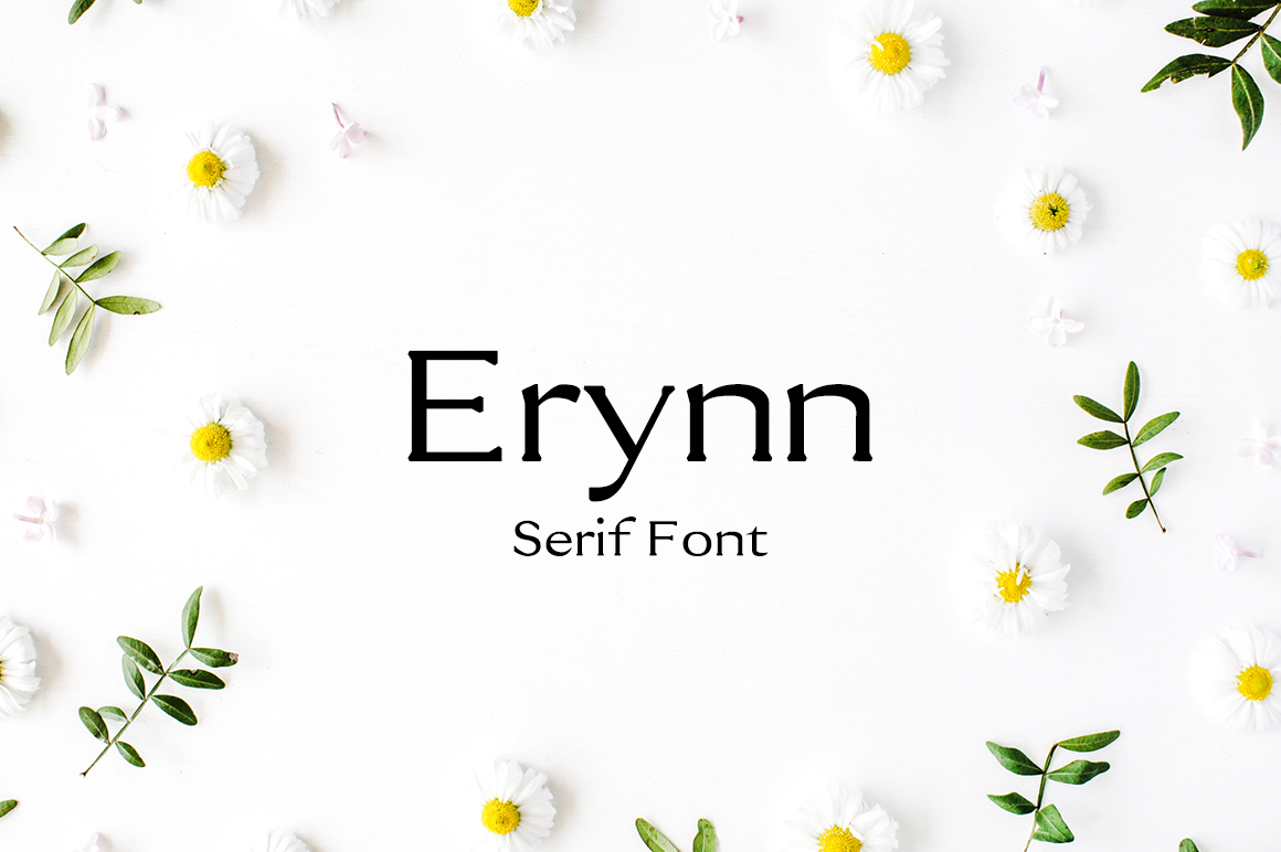 Erynn Font: Minimal Serif for Clear Campaign Design