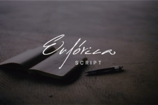 Euforica Font Review: Angular Script for Makers