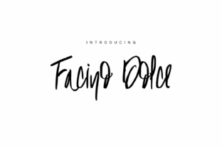 Facino Dolce Font: Elevating Luxury Web Design