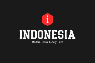 Indonesia Font: Clean Slab Serif for Digital Marketing