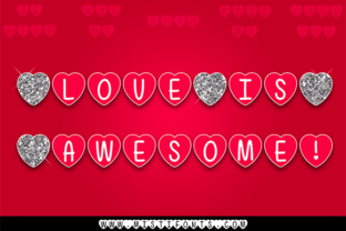 Love is Awesome Font for Editorial Design and Publishing