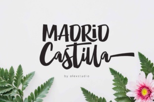 MADRID Castilla Font for Handmade Products and Labels