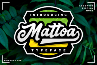 Mattoa Font Review: Bold Script for Modern Branding