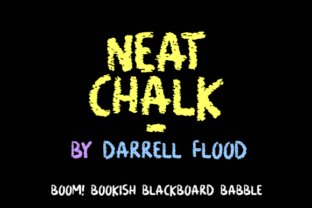 Neat Chalk Font for Editorial Design and Layouts
