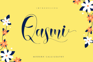 Qasmi Script: A Handwritten Font for Creative Makers