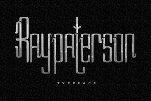 Ray Paterson: A Classy and Vintage Decorative Font for Web Design