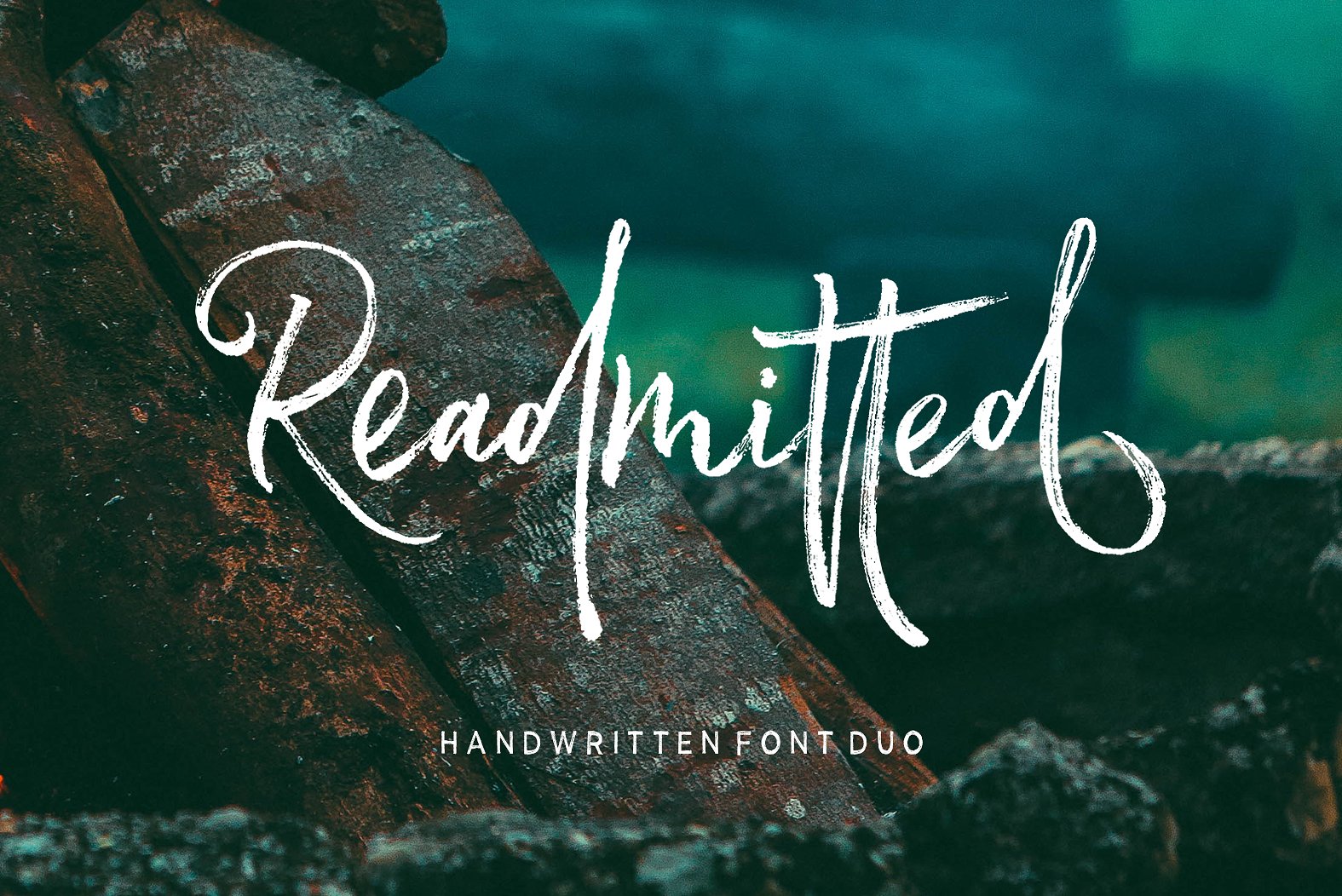Readmitted Font Duo for Handmade Labels and Packaging