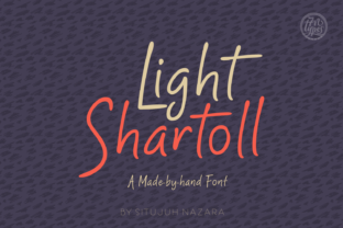 Shartoll Light Font for Relaxed Editorial Design