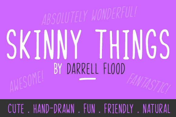 Skinny Things Font: Modern Branding for Small Business