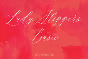 Unleash Creativity with Lady Slippers Basic Font