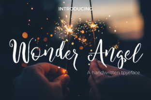 Wonder Angel: The Perfect Script Handwritten Font for Editorial Design